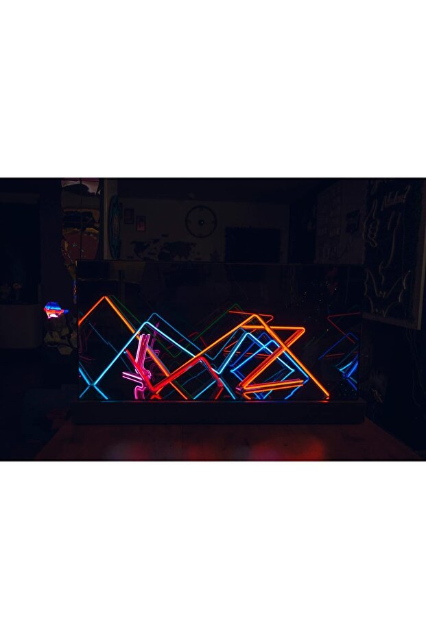 Neon Led Masa Orta Sehpa - 3