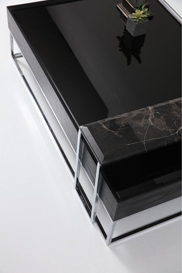 Taç Siyah Orta Sehpa - 5