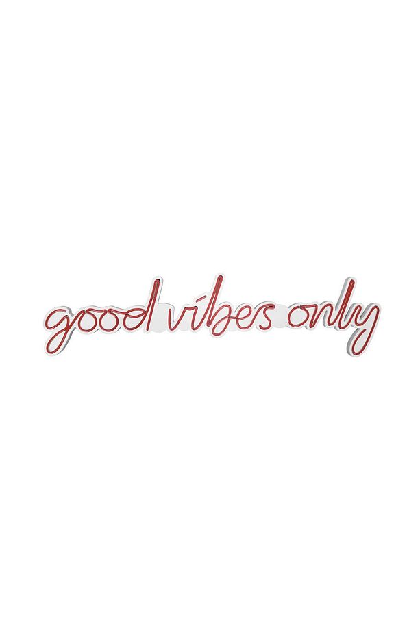 Neongraph Led Dekoratif Duvar Aydınlatması Neon Duvar Yazısı Good Vibes Only 64 X 18 Cm - 4
