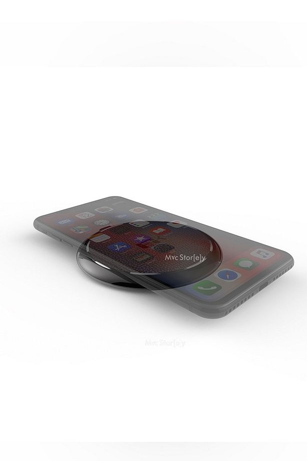 Kablosuz Şarj Iphone Şarj Aleti Apple Şarj Standı 15w Qi Wireless Charger Feeltek - 7