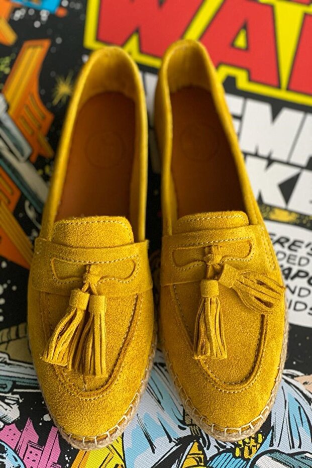 Kadın Sarı Giallo Espana Espadril - 3