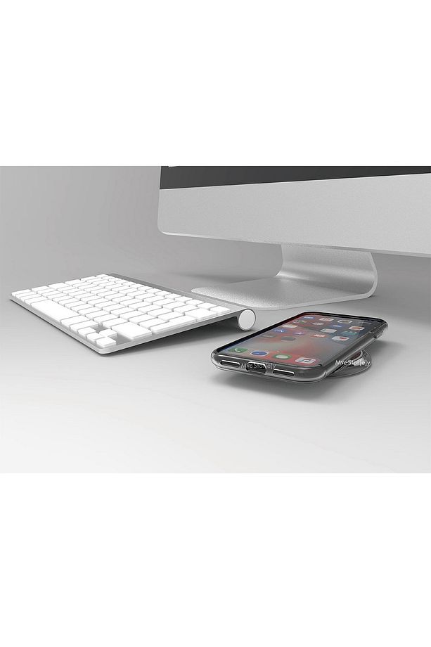 Kablosuz Şarj Iphone Şarj Aleti Apple Şarj Standı 15w Qi Wireless Charger Feeltek - 4