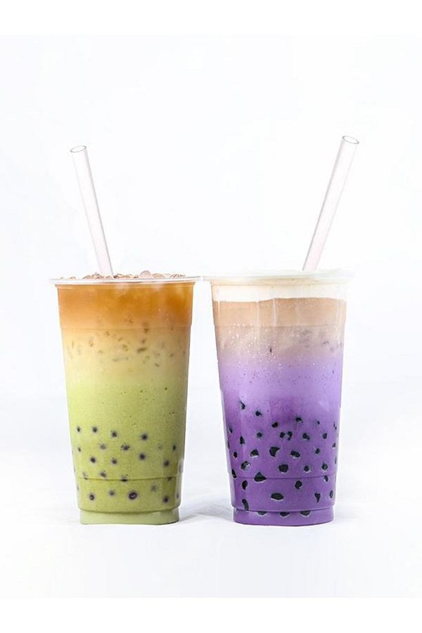Şeffaf Bubble Tea Frozen Smoothie Ve Milkshake Uyumlu Pipet Kalın Kokteyl Pipet 50 Adet - 1