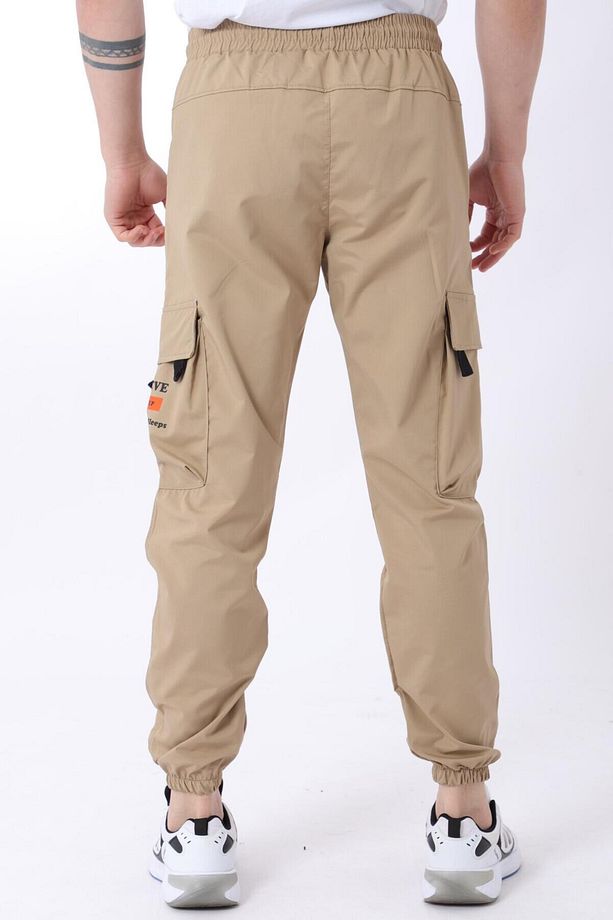 Paraşüt Kumaş Baskılı Paça Lastikli Kargo/Jogger Alt PLDP 02_0347 - 6