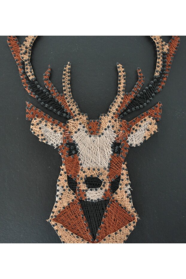 String Art Tablo Geyik - 4