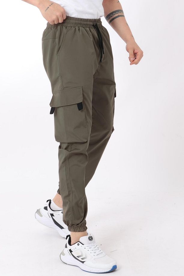 Paraşüt Kumaş Baskılı Paça Lastikli Kargo/Jogger Alt PLDP 02_0347 - 5