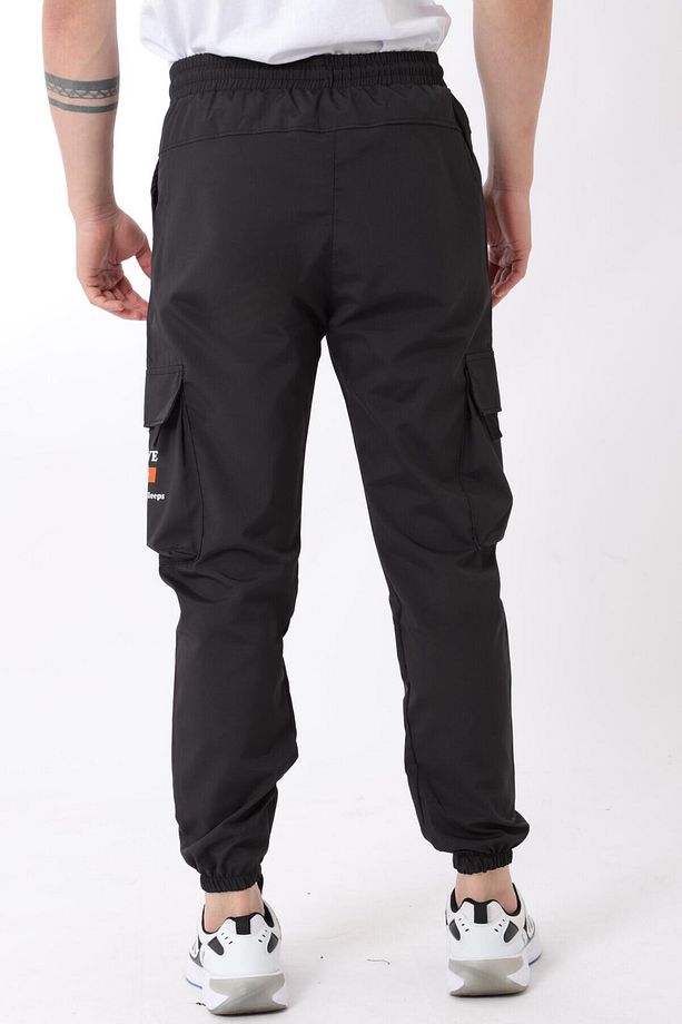 Paraşüt Kumaş Baskılı Paça Lastikli Kargo/Jogger Alt PLDP 02_0347 - 6