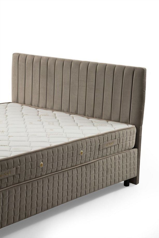 Safir Baza Başlık Pedsiz Yatak Seti 120x200 - 6