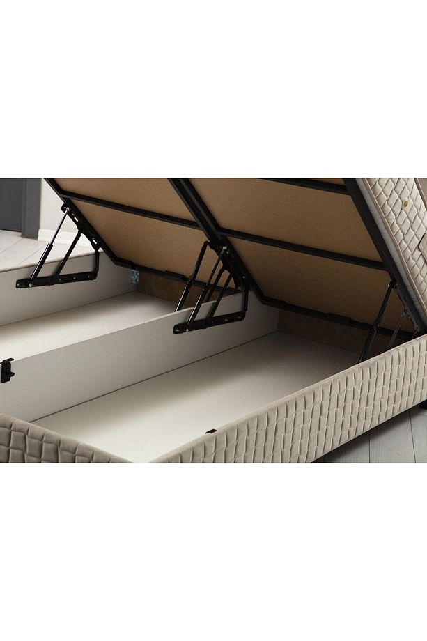 Safir Baza Başlık Pedsiz Yatak Seti 120x200 - 5