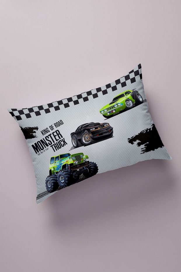 Decorative Bead Quilted Surface Pillow Case ( 50x70cm ) 347