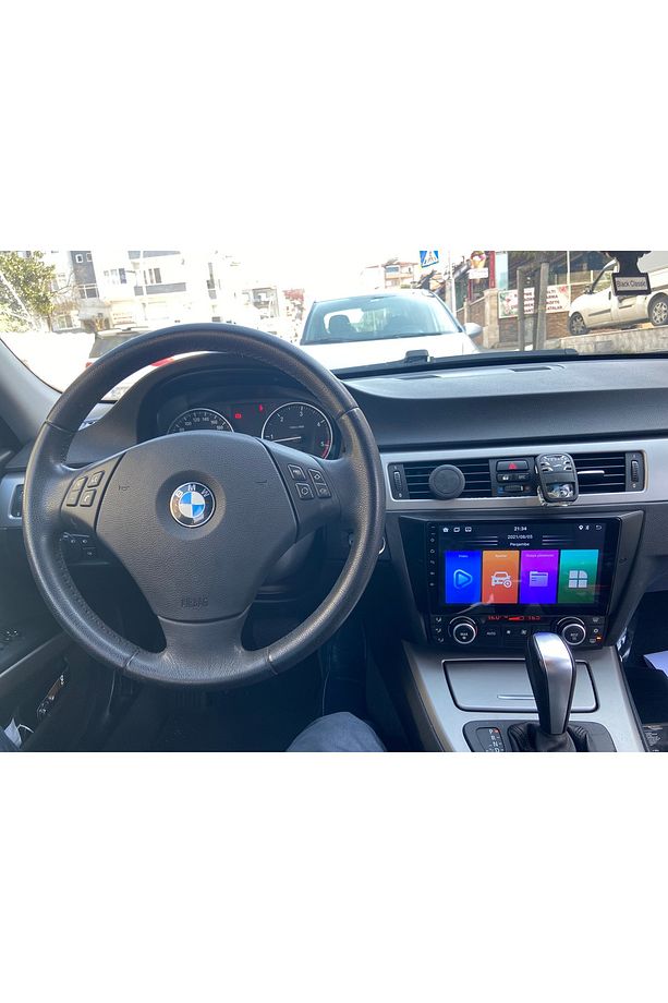 BMW E90 ANDROİD CARPLAY MULTİMEDYA 4 RAM 64 HAF. QLED AHD KAMERA - 2