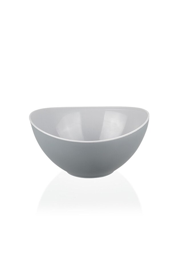 Ideas Este 3000ml Maxi Bowl - Double Color, Grey-Soft Gray
