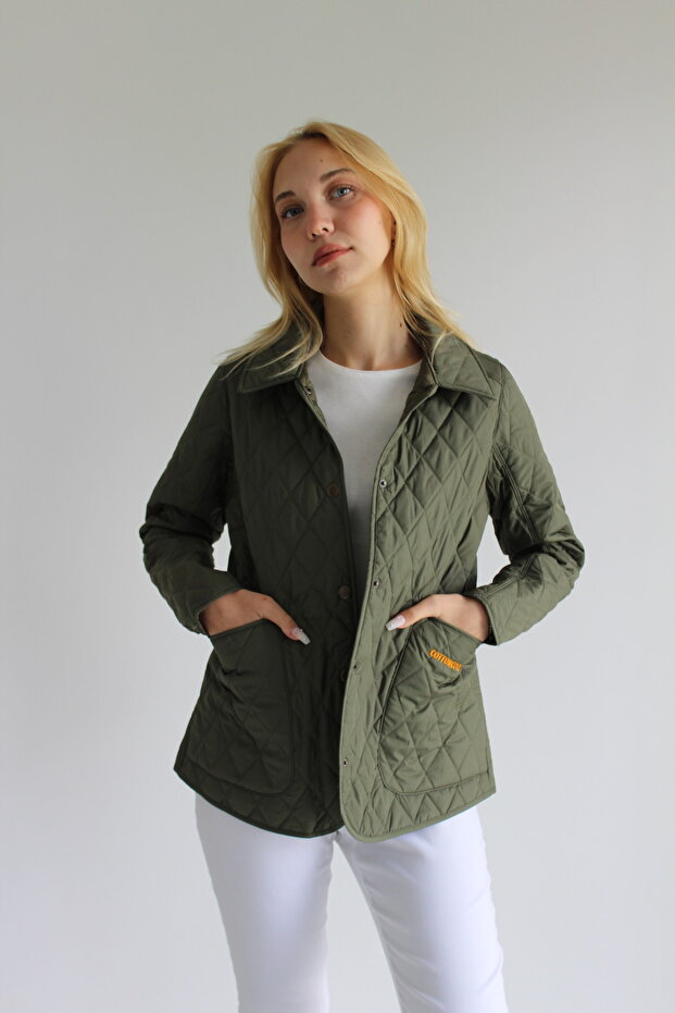 Kadın Kapitone Mont - 5