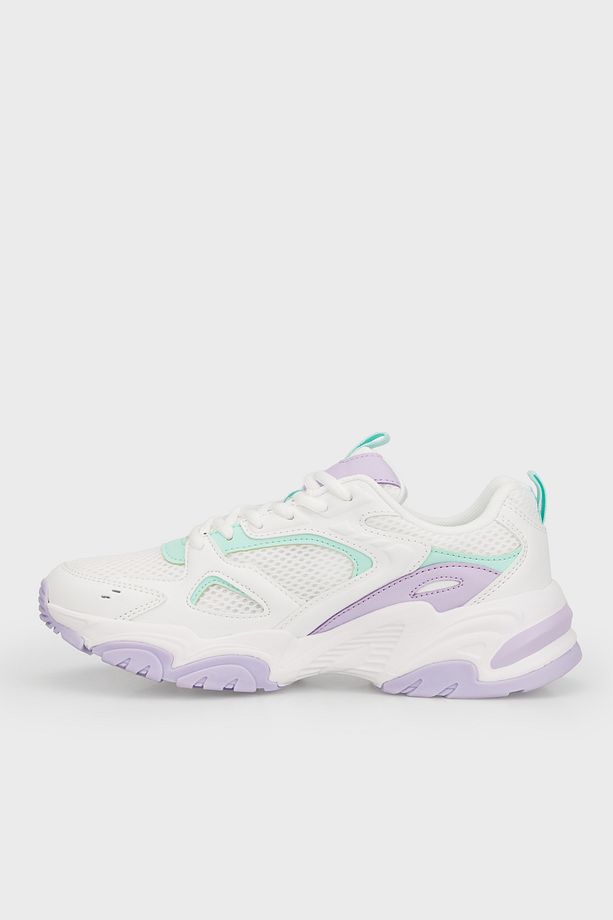 Dareo Kalın Tabanlı Sneaker Ayakkabı  AYAKKABI 101 24034 - 2