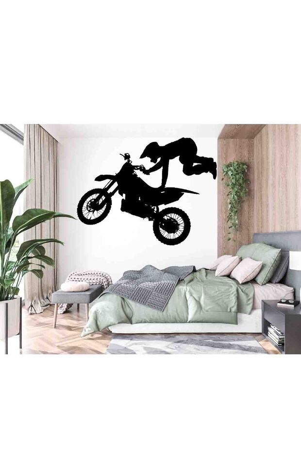 6 نماذج مختلفة لملصقات الحائط لراكبي الدراجات النارية - 1