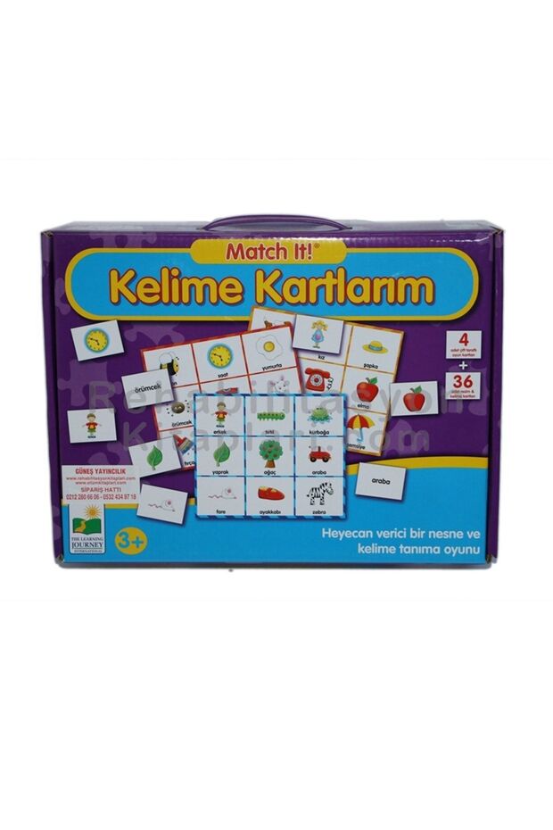 Eşleştir Kelime Kartlarım 3+
