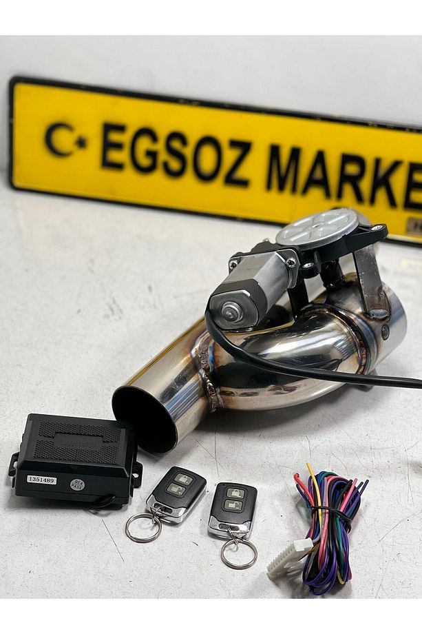Tek Vanalı Cut Out Egzoz Krom - 2