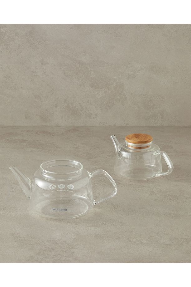 Pettine Borosilikat Çaydanlık 500 ml 890 ml Şeffaf - 4