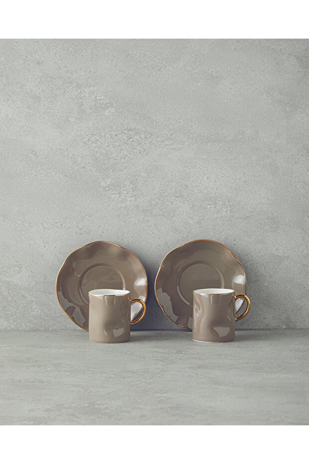 Rolly Kahve Fincan Takımı 90 ml Vizon (29.03.2025) - 2