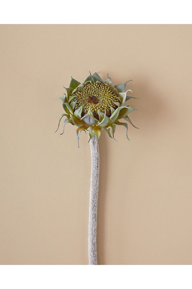 Sunflower Stem Tek Dal Yapay Çiçek Sarı - 2