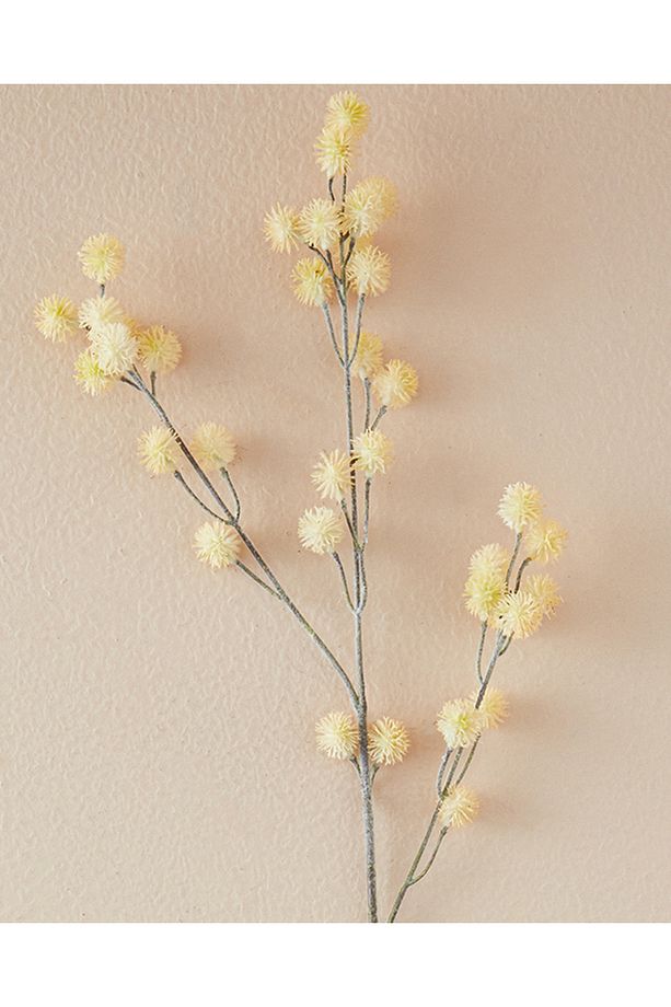 Fall Fruıt Spray Tek Dal Yapay Çiçek Krem - 2