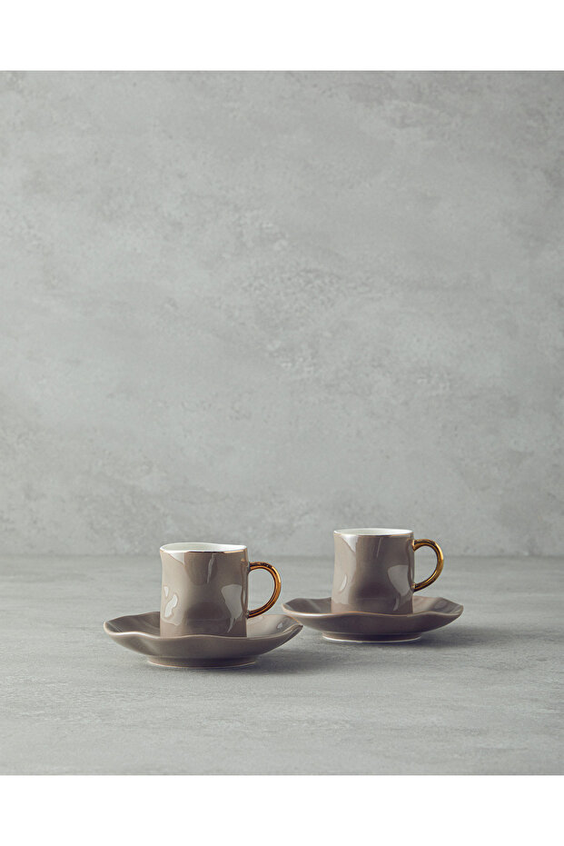 Rolly Kahve Fincan Takımı 90 ml Vizon (29.03.2025) - 1