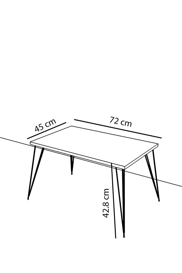 Elit Orta Sehpa - Meşe - 4