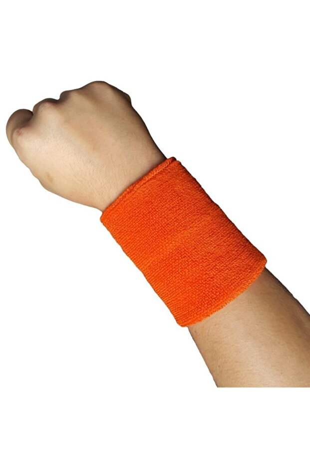 Athlete Towel Wristband Economical Bracelet Orange