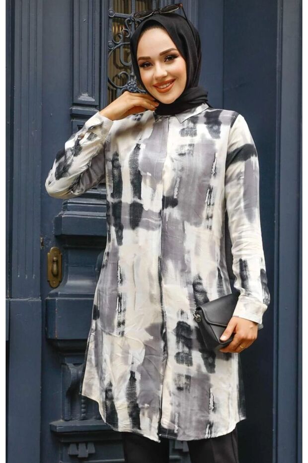 Mmp Women's Viscose Short Dress Tunic Shirt