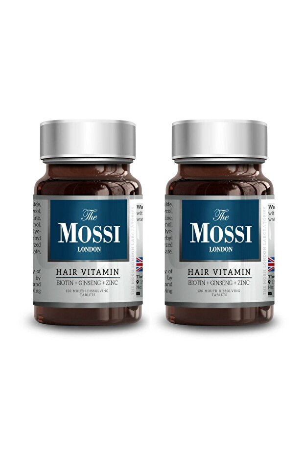 London Hair Vitamin 120 Tablets Mouth Dissolving Hair Vitamin Double Pack