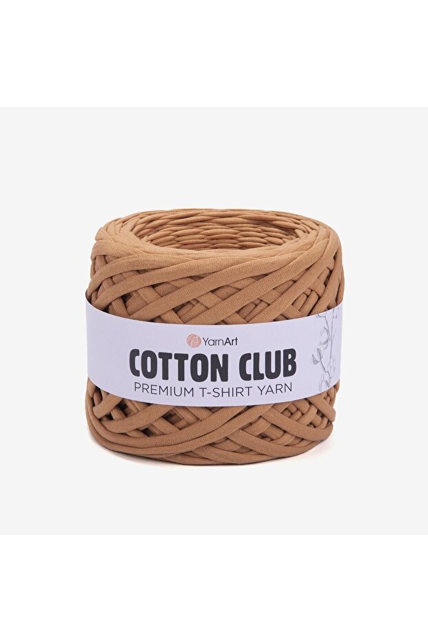 Cotton Club - Combed Fabric Hand Knitting Yarn Camel Hair-7310