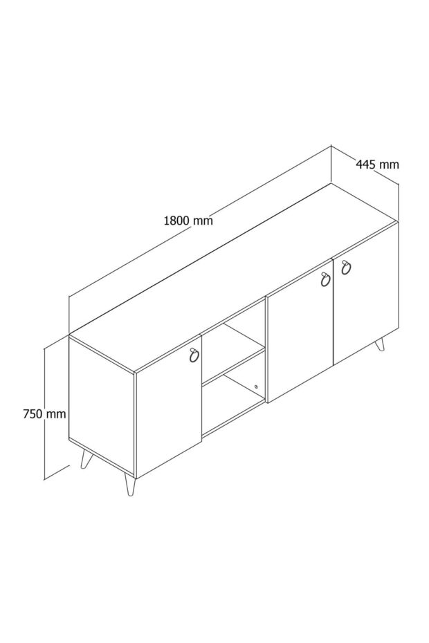 Buse Konsol Çam Ksl0302 - 4