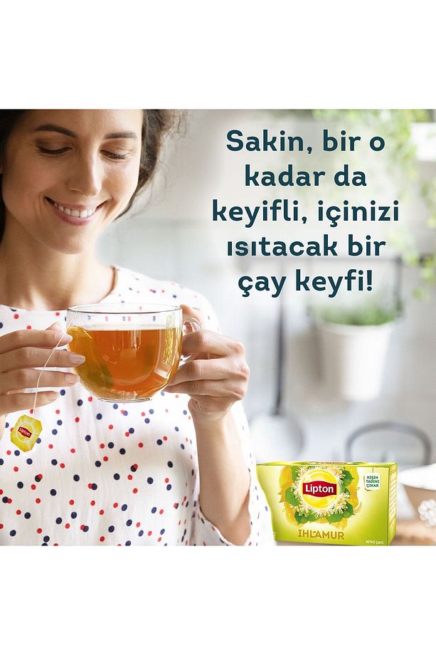 Ihlamur Bardak Poşet Bitki Çayı 32 Gr - 6
