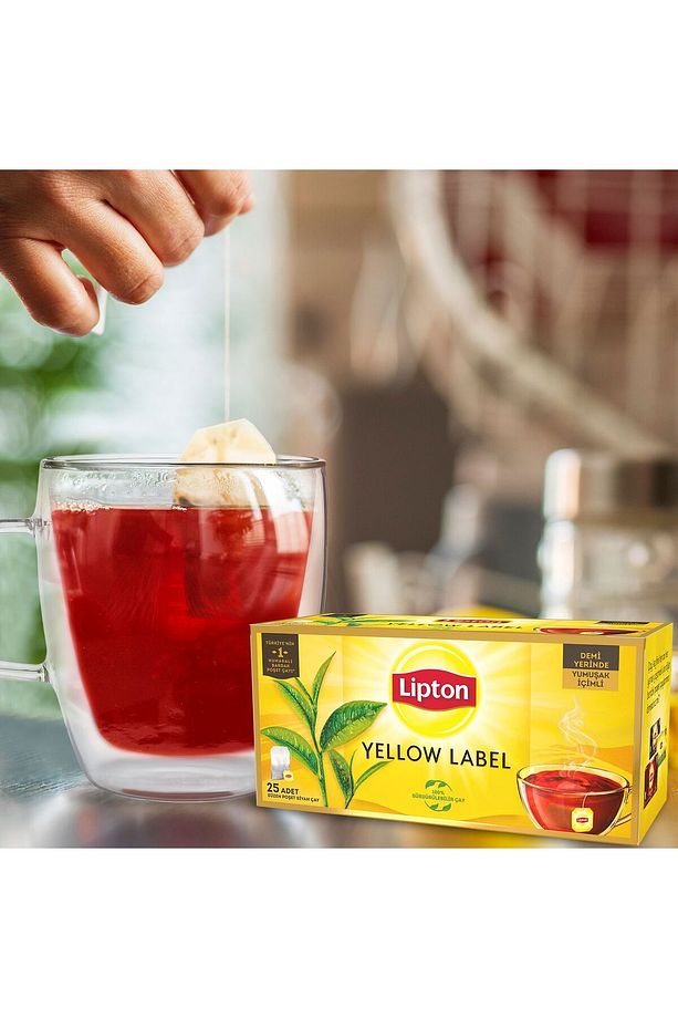 Bardak Poşet Çay Yellow Label 25'li - 6