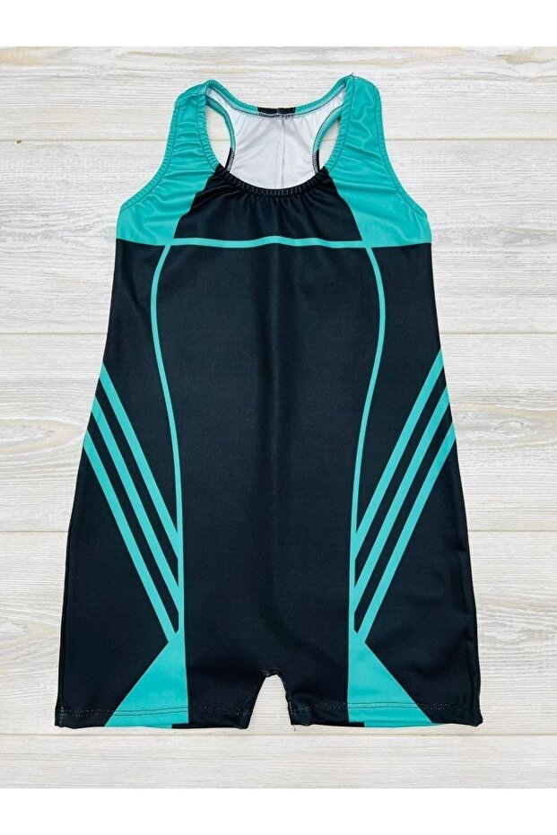 Girl's Swimsuit with Shorts