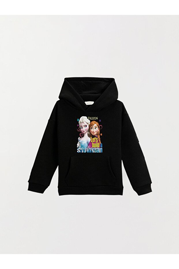 Children's Printed Unisex Hooded Sweatshirt