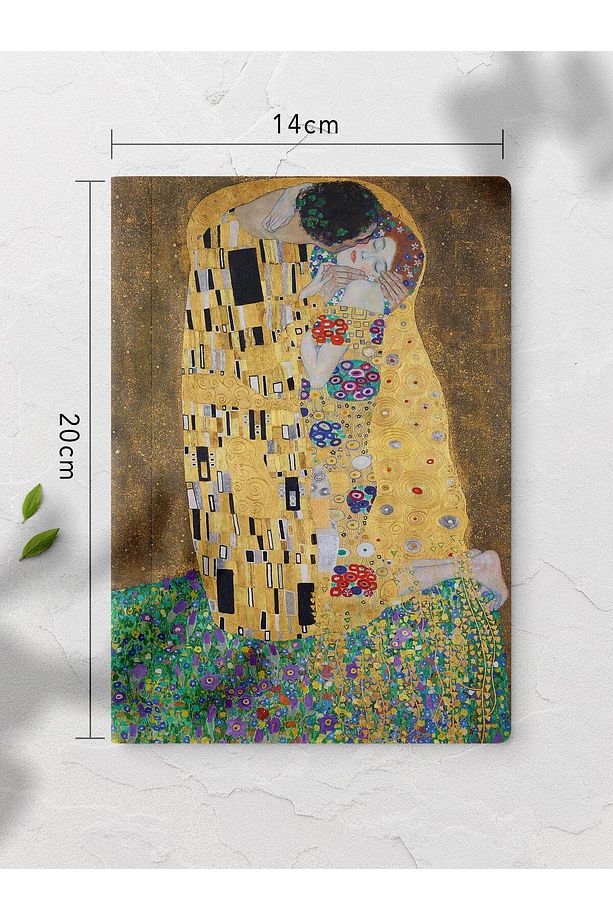 Çizgisiz Defter, Modern Sanat Temalı Notebook 4 Adet, Not Defteri, 64 Sayfa 14*21cm - 3