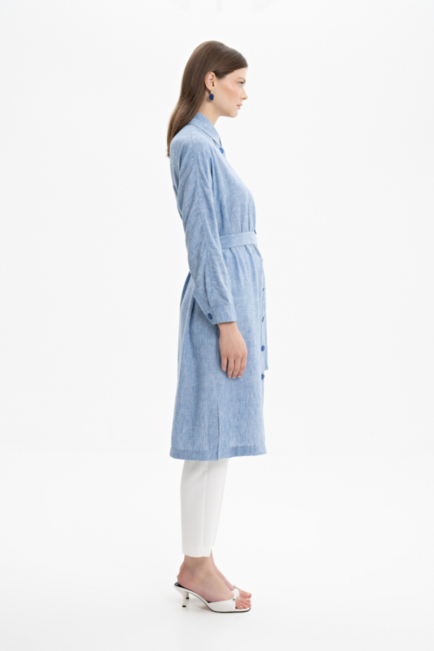 Comfortable Cut and Button Detailed Cap - 3