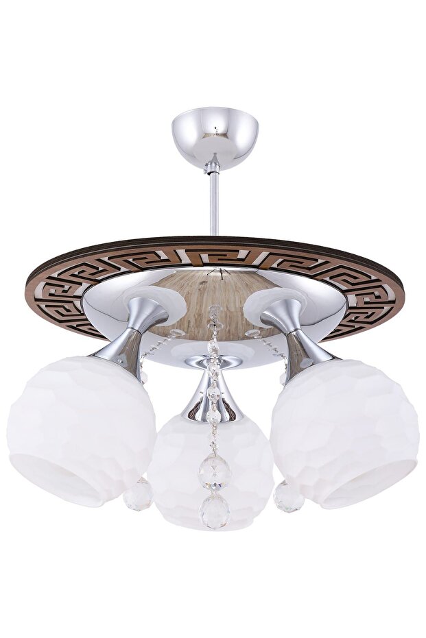 Penta 3'lü Ceviz Avize - 2