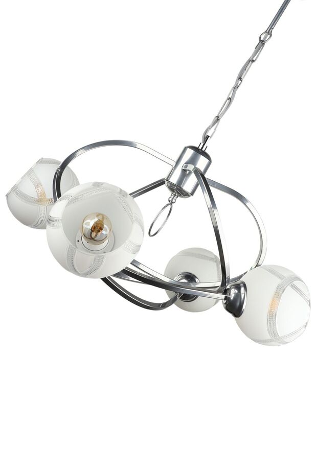 Kırıkhan 4.lü Avize Krom - 4