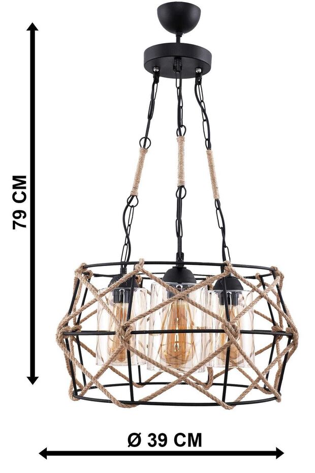 Mina 3'lü Avize - 3