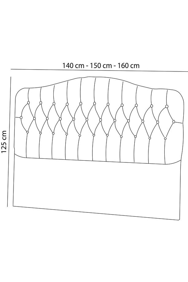 Vassi Başlık Gri 160x200 - 2