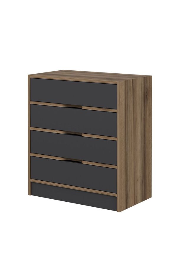 Elina Şifonyer 4ç - Dore Antrasit - 6