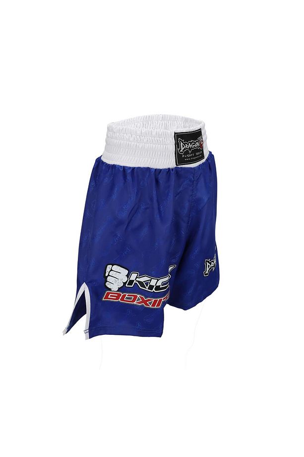 Kf1003 Mavi Kick Boks Şort ve Profesyonel Dişlik Kick Boxing Şort Seti - 4