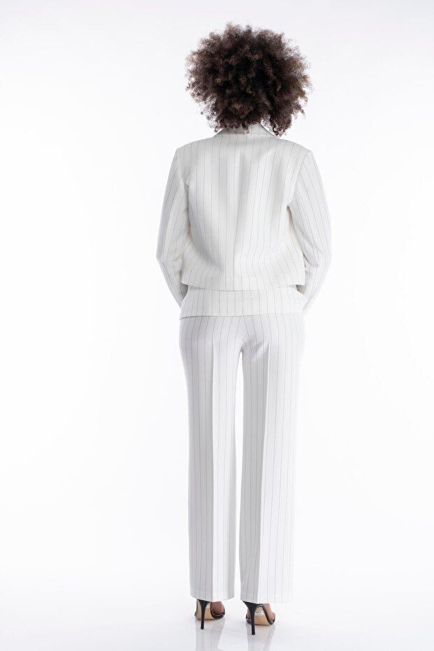 ÇİZGİLİ CEKET - 5