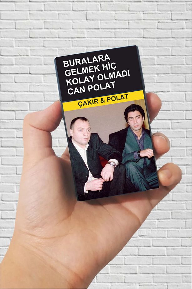 Tabaka Buralara Gelmek Hiç Kolay Olmadı Can Polat - Çakır Standart Sigara Tabakası Kutusu - 1