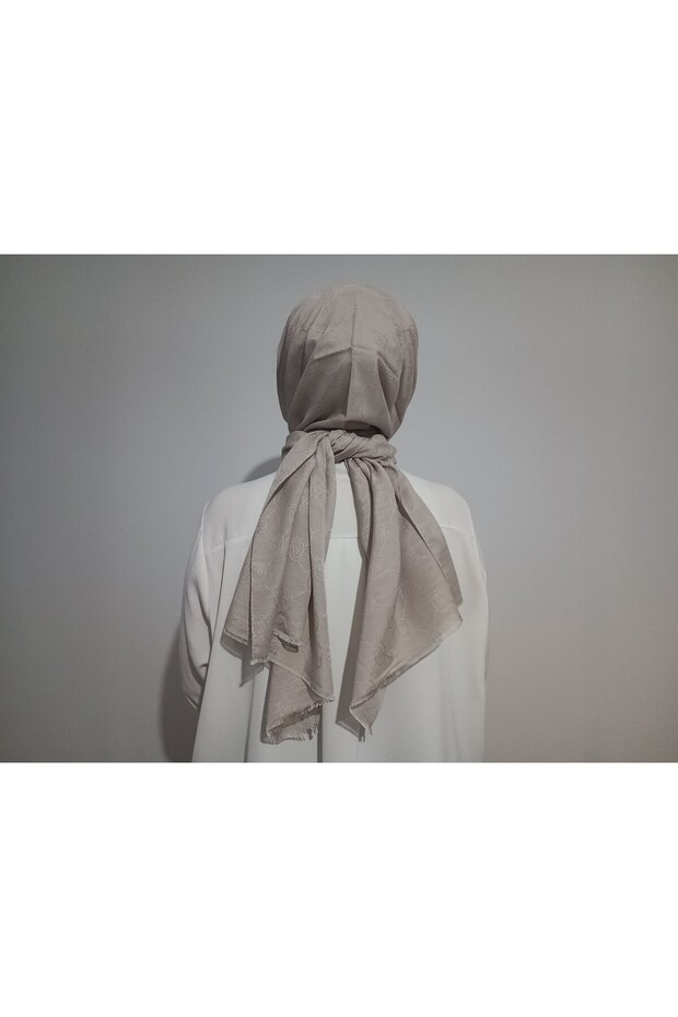 Monogram Patterned Shawl - 2