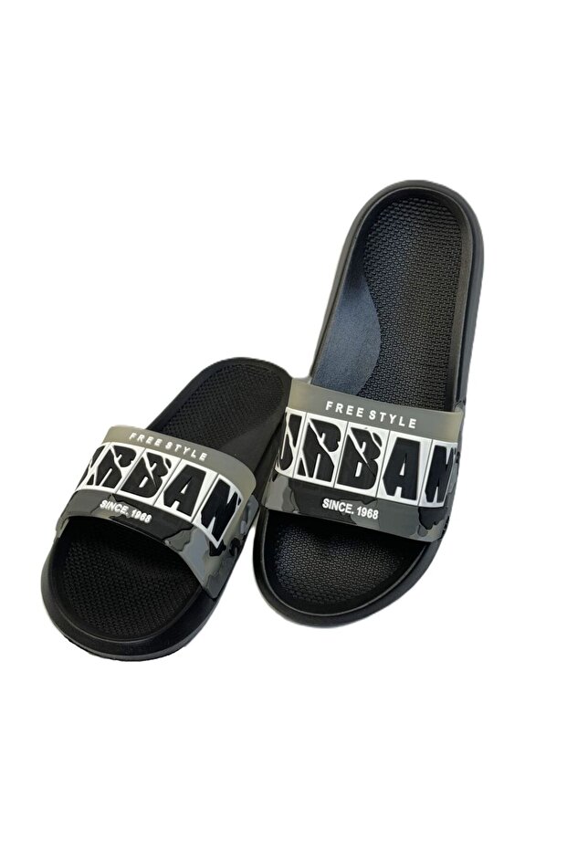Kafkaslar Non-Slip Sole Soft Bathroom Pool Sea Balcony Home Men's Slippers