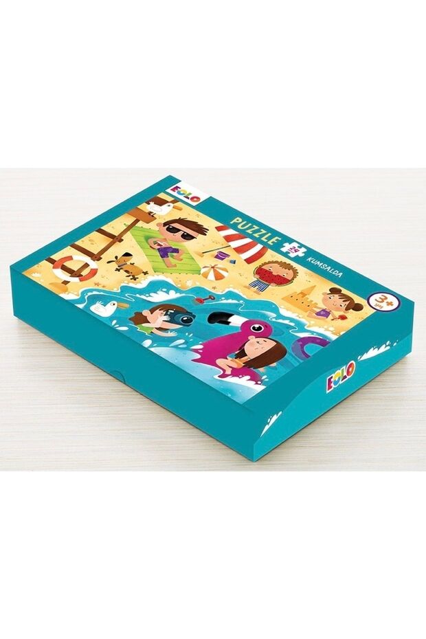 24 Piece Puzzle - On the Beach