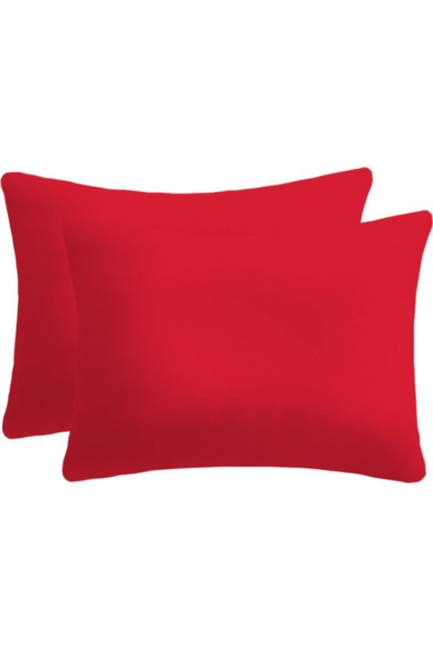 Baby Kids Pillow Case 35x45 (2 Pieces) Red